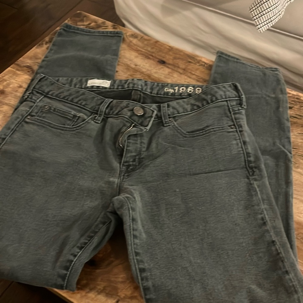 Gap always skinny 1979 grey jeans